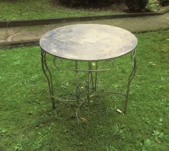 Sale Pamono Mid-Century Modern Painted Garden Patio Table, 1960s