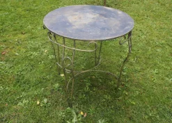 Sale Pamono Mid-Century Modern Painted Garden Patio Table, 1960s