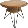 Pamono Mid-Century Modern Patio Wicker Table, Italy, 1950s> Garden Tables