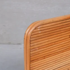 Pamono Mid-Century Modern Rattan Daybed, 1950s><noscript><img width=