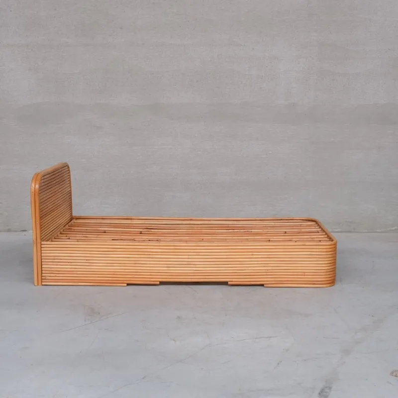 Pamono Mid-Century Modern Rattan Daybed, 1950s> Daybeds & Chaises Lounges