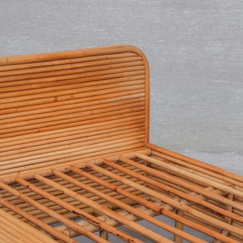 Pamono Mid-Century Modern Rattan Daybed, 1950s> Daybeds & Chaises Lounges