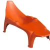 Clearance Pamono Mid-Century Modern Red Pool Lounger