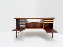 Hot Pamono Mid-Century Modern Rosewood Desk by Svend Åge Madsen, Denmark, 1960s