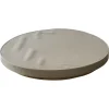 Pamono Mid-Century Modern Round Linen Flush Mount, 1950s> Ceiling Lights
