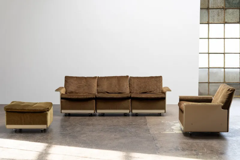 Pamono Mid-Century Modern RZ62 Sofa Set by Dieter Rams for Vitsoe, 1962, Set of 3> Living Room Sets
