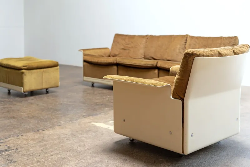 Pamono Mid-Century Modern RZ62 Sofa Set by Dieter Rams for Vitsoe, 1962, Set of 3> Living Room Sets