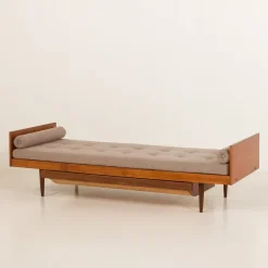 Hot Pamono Mid-Century Modern Scandinavian Daybed with Duvet Compartment, 1960s