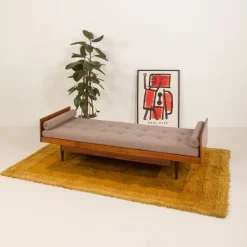 Hot Pamono Mid-Century Modern Scandinavian Daybed with Duvet Compartment, 1960s
