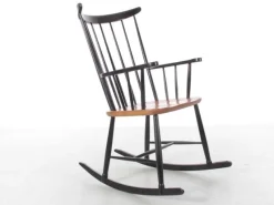 Pamono Mid-Century Modern Scandinavian Rocking Chair attributed to Tapiovaara, 1960s> Rocking Chairs