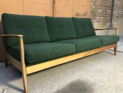 Pamono Mid-Century Modern 3-Seater Sofa Daybed by Eugen Schmidt for Soloform> Daybeds & Chaises Lounges