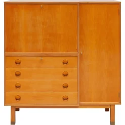 Best Pamono Mid-Century Modern Secretaire, Belgium, 1960s