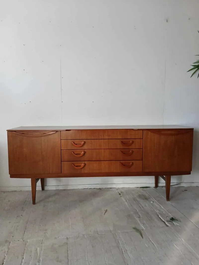 Pamono Mid-Century Modern Sideboard in Teak from Beautility, United Kingdom, 1962> Sideboards & Buffets