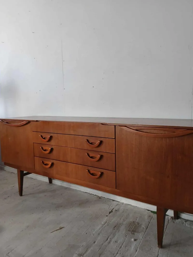 Pamono Mid-Century Modern Sideboard in Teak from Beautility, United Kingdom, 1962> Sideboards & Buffets