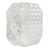 Pamono Mid-Century Modern Square Clear Glass Flush Mount> Ceiling Lights