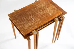 Pamono Mid-Century Modern Stacking Table Set, 1960s, Set of 3><noscript><img width=