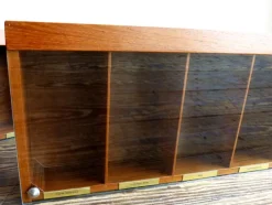 Pamono Mid-Century Modern Storage Shelf in Teak, 1960s, Set of 2><noscript><img width=