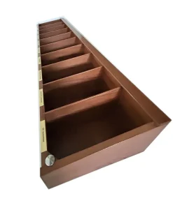 Pamono Mid-Century Modern Storage Shelf in Teak, 1960s, Set of 2><noscript><img width=