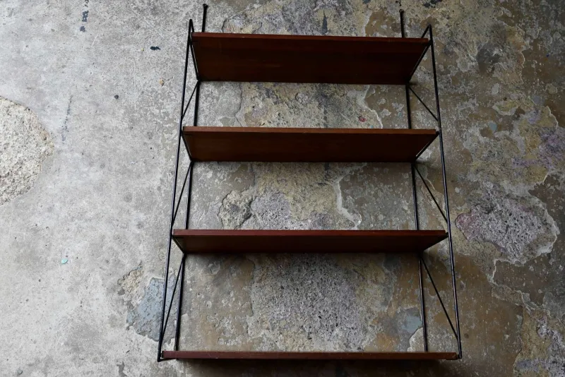 Pamono Mid-Century Modern String Shelf, 1950s> Shelves & Wall Units
