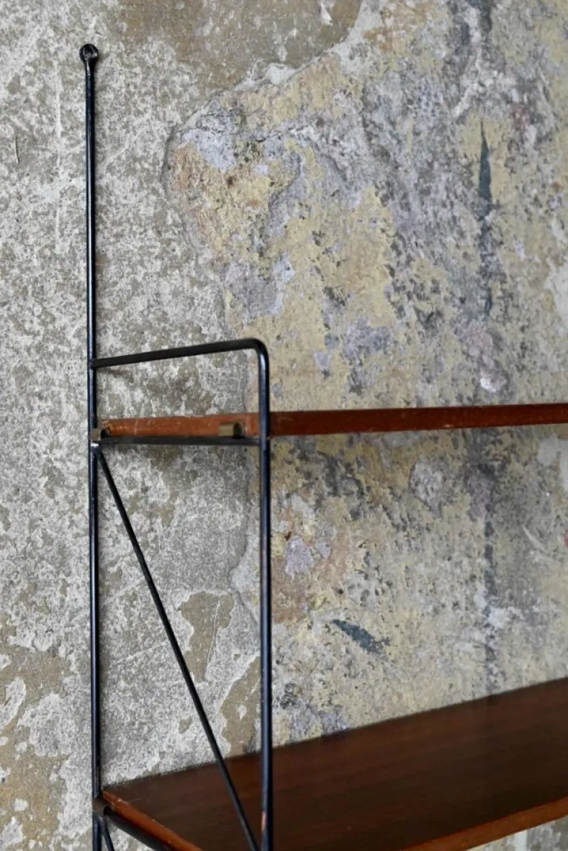 Pamono Mid-Century Modern String Shelf, 1950s> Shelves & Wall Units