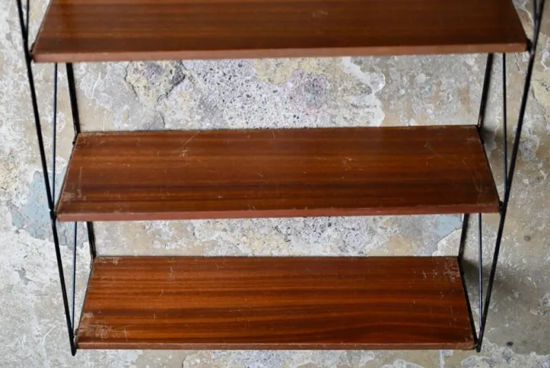 Pamono Mid-Century Modern String Shelf, 1950s> Shelves & Wall Units