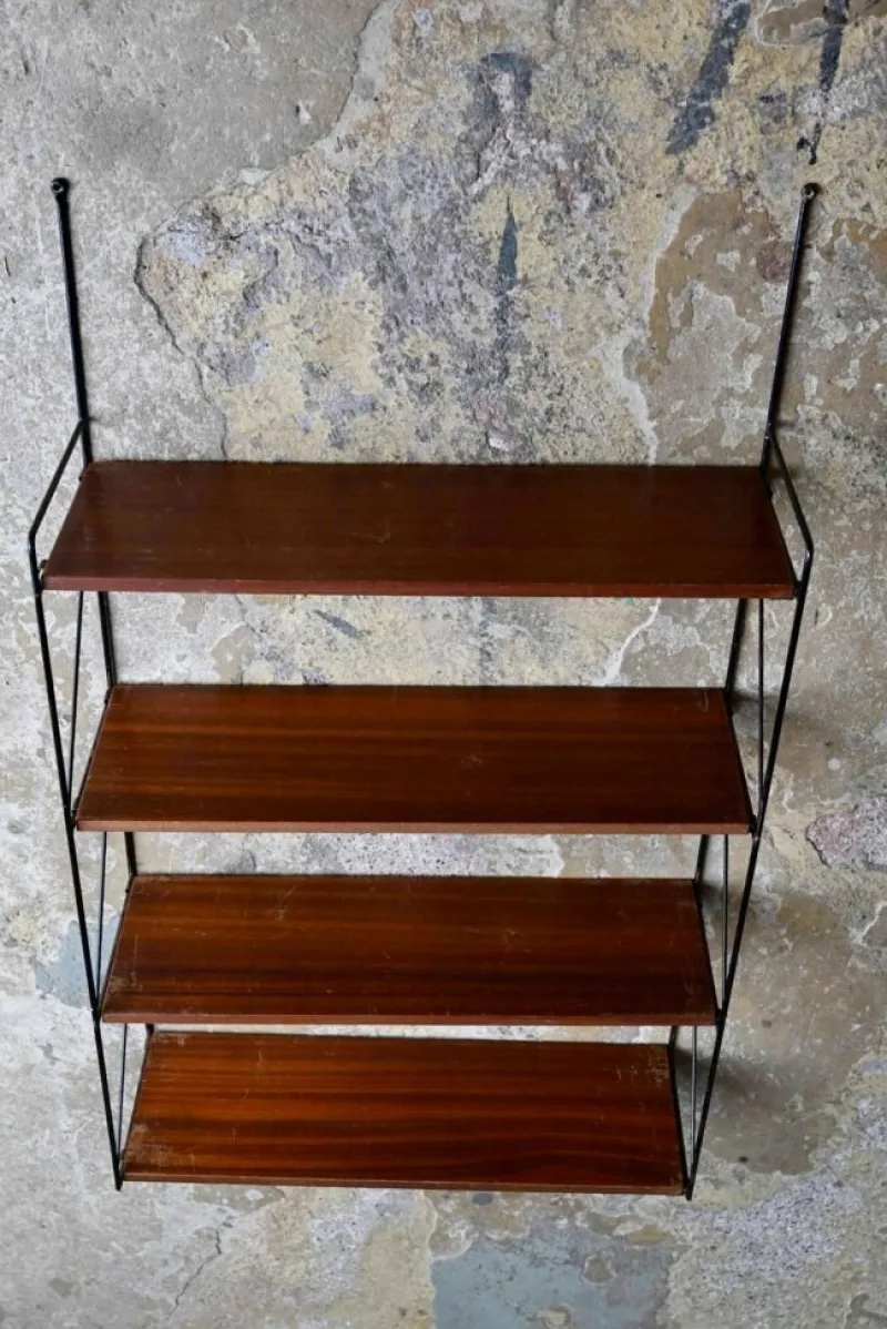 Pamono Mid-Century Modern String Shelf, 1950s> Shelves & Wall Units