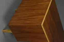 Pamono Mid-Century Modern Swedish Double-Sided Desk in Teak, 1960s><noscript><img width=
