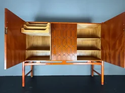 Pamono Midcentury Modern Swedish Sideboard Cabinet by David Rosen for Westbergs Möbler, 1953><noscript><img width=