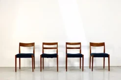 Discount Pamono Mid-Century Modern Swedish Teak Dining Chairs by Nils Jonsson for Troeds, 1960s, Set of 4