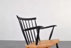 Pamono Mid-Century Modern Swedish Rocking Chair, 1960s><noscript><img width=