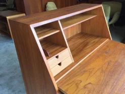 Outlet Pamono Mid-Century Modern Swedish Teak Secretary Writing Desk by Arne Wahl Iversen