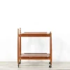 Best Pamono Mid-Century Modern Teak Cocktail Trolley from White & Newton