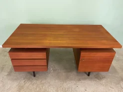 Pamono Mid-Century Modern Teak Desk, 1960s><noscript><img width=