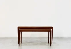 Pamono Midcentury Modern Teak Nesting Tables, 1960s, Set of 2> Coffee & Side Tables
