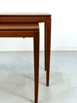 Pamono Midcentury Modern Teak Nesting Tables, 1960s, Set of 2><noscript><img width=