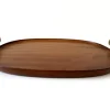 Hot Pamono Mid-Century Modern Teak Serving Tray by Carl Auböck, Austria, 1950s