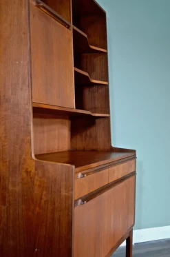 Pamono Mid-Century Modern Teak Secretaire from McIntosh, 1960s><noscript><img width=