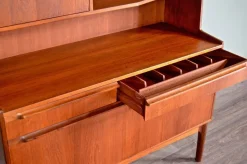 Pamono Mid-Century Modern Teak Secretaire from McIntosh, 1960s><noscript><img width=