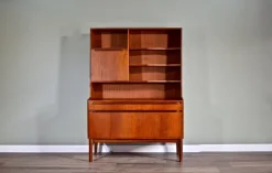 Pamono Mid-Century Modern Teak Secretaire from McIntosh, 1960s><noscript><img width=