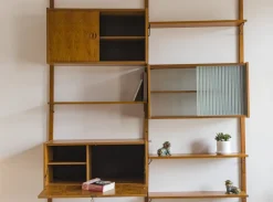 Pamono Mid-Century Modern Teak Wall Unit attributed to Kurt Østervig, 1960