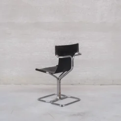 Pamono Mid-Century Modern Topos Dining Chairs by Gruppo Dam for Busnelli, 1970s, Set of 4><noscript><img width=