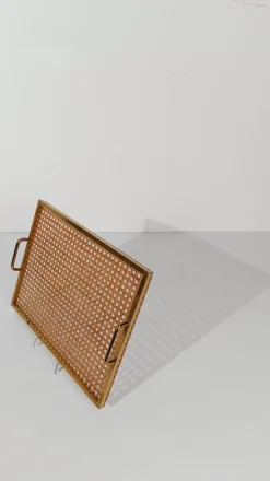 Pamono Mid-Century Modern Tray from Christian Dior, 1970s><noscript><img width=