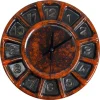Pamono Mid-Century Modern Wall Clock by Tófej, 1970s> Clocks