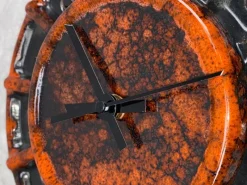Pamono Mid-Century Modern Wall Clock by Tófej, 1970s><noscript><img width=
