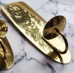 Best Pamono Mid-Century Modern Wall-Mounted Brass Candleholders from WMF, 1950s, Set of 2