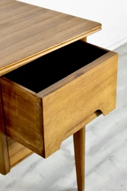 New Pamono Mid-Century Modern Walnut Desk from A Younger Ltd, 1960s