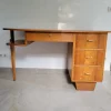 Pamono Mid-Century Modernist Desk in Golden Oak, Scandinavia, 1950s> Desks