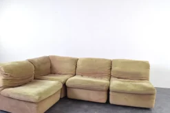 Pamono Mid-Century Modular Corner Sofa from Rolf Benz, 1970s><noscript><img width=