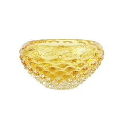 Pamono Mid-Century Murano Bubble Glass Lenti Series Bowl attributed to Ercole Barovier for Barovier & Toso, Italy, 1940s-1950s