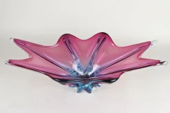 Hot Pamono Mid-Century Murano Glass Bowl in Purple-Blue Tones, Italy, 1960s